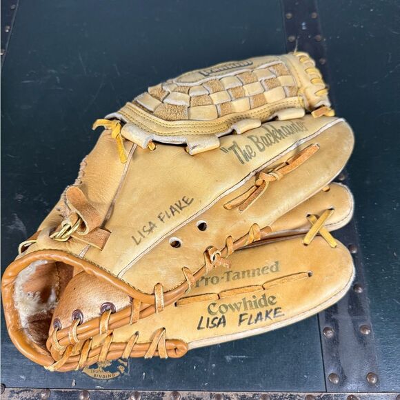 FRANKLIN Diamond Master 10.5” #4647 Leather Laced Baseball Glove  The Backhander - Picture 1 of 9